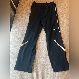 Nike black and tan sweatpants dri fit